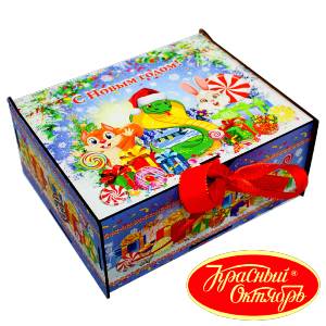 Детский подарок на Новый Год в мягкой игрушке весом 1000 грамм по цене 1062 руб